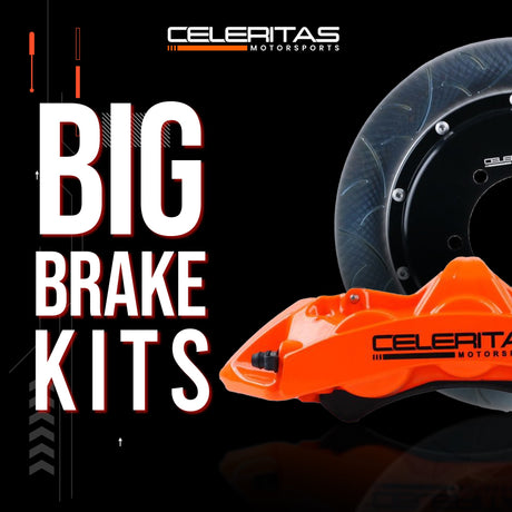 High-performance Celeritas Big Brake Kit for enhanced stopping power.