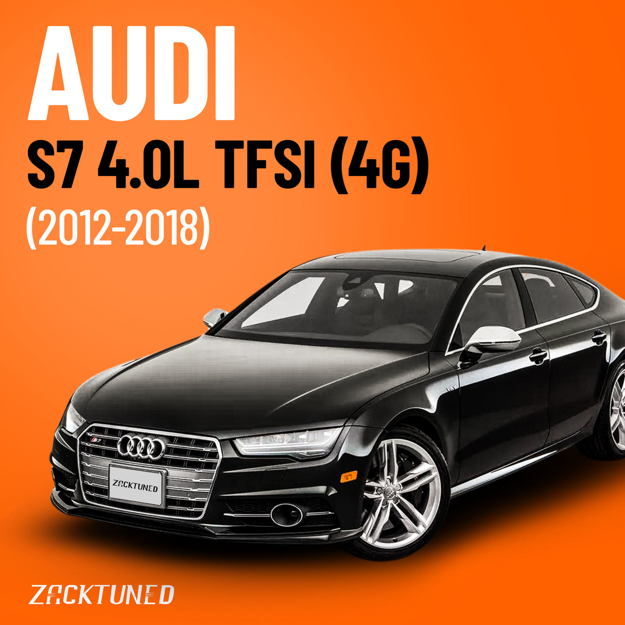 ECU Tuning for Audi S7 4.0L TFSI (4G) (2012-2018) – Optimize your Audi S7’s performance with ZackTuned’s expert tuning solutions for increased power, throttle response, and fuel efficiency.