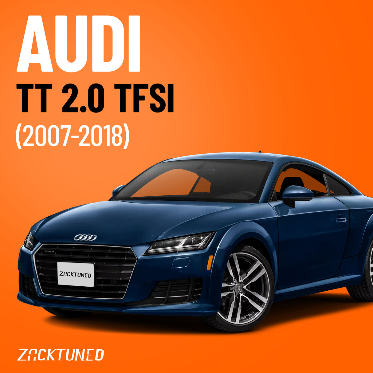 ECU Tuning for Audi TT 2.0 TFSI (2007-2018) – Enhance your Audi TT’s performance with ZackTuned’s ECU tuning services, offering more power, improved throttle response, and better fuel efficiency.