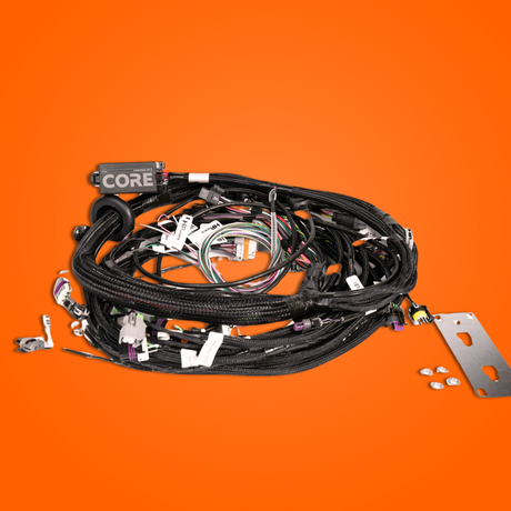 ZackTuned CORE ECU harnesses for LS engines providing custom connections for engine sensors, triggers, and more.