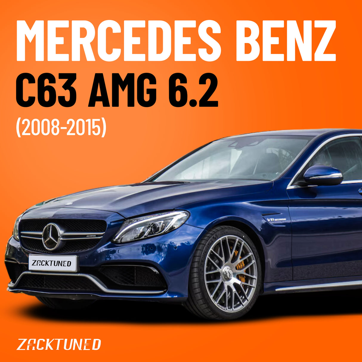 ZackTuned ECU Tuning for Mercedes Benz C63 AMG 6.2 (2008-2015)