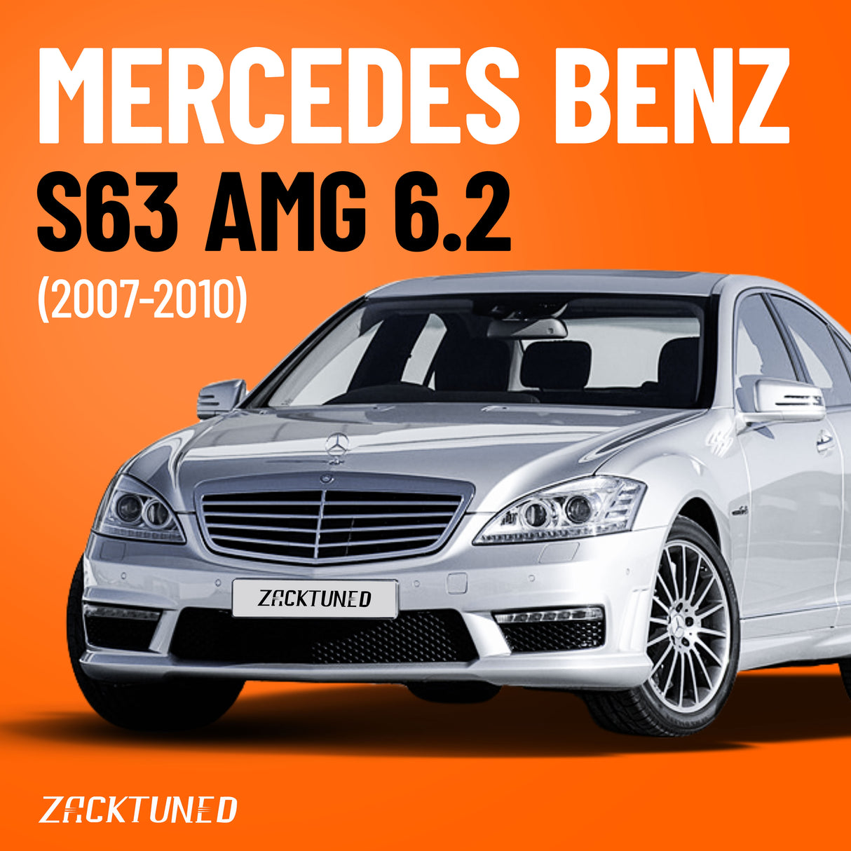 ECU Tuning for Mercedes Benz S63 AMG 6.2 (2007-2010) - ZackTuned Performance Upgrade