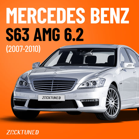 ECU Tuning for Mercedes Benz S63 AMG 6.2 (2007-2010) - ZackTuned Performance Upgrade