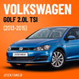 ECU Tuning for Volkswagen Golf 2.0L TSI (2013-2015) – Enhance power, throttle response, and fuel efficiency with ZackTuned's expert tuning services.