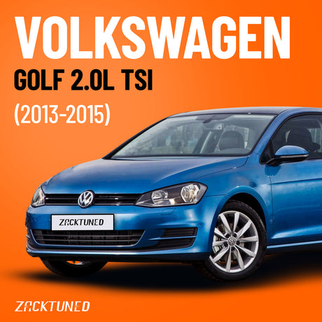 ECU Tuning for Volkswagen Golf 2.0L TSI (2013-2015) – Enhance power, throttle response, and fuel efficiency with ZackTuned's expert tuning services.