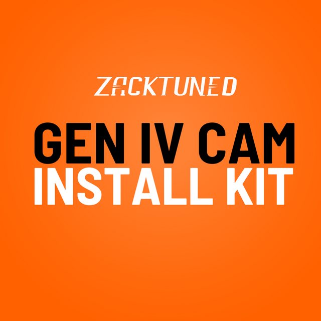 ZackTuned GEN IV CAM Install Kit components laid out, featuring LS3 head gaskets, GM Racing hydraulic roller lifters, and Chevrolet Performance parts for LS engine upgrade.